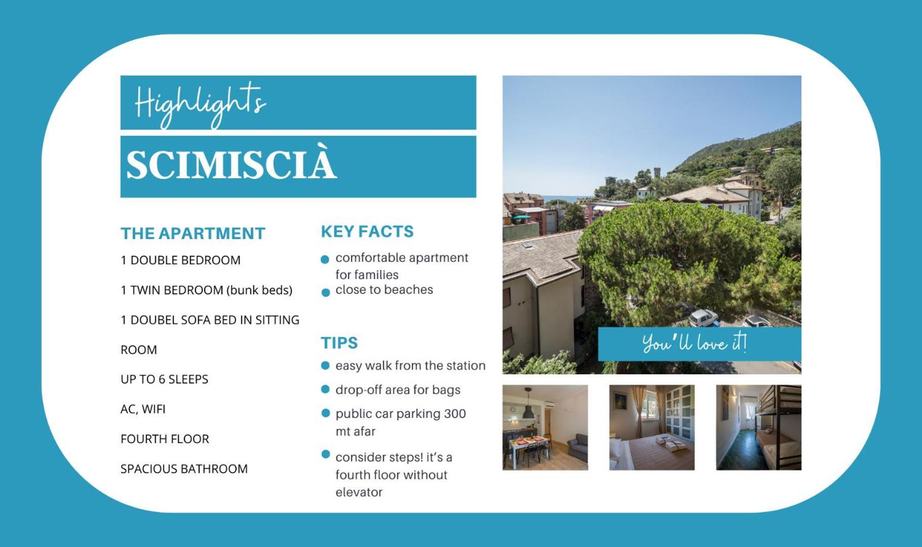 Scimiscia 2-Bedroom Apartment With Ac Monterosso al Mare Buitenkant foto